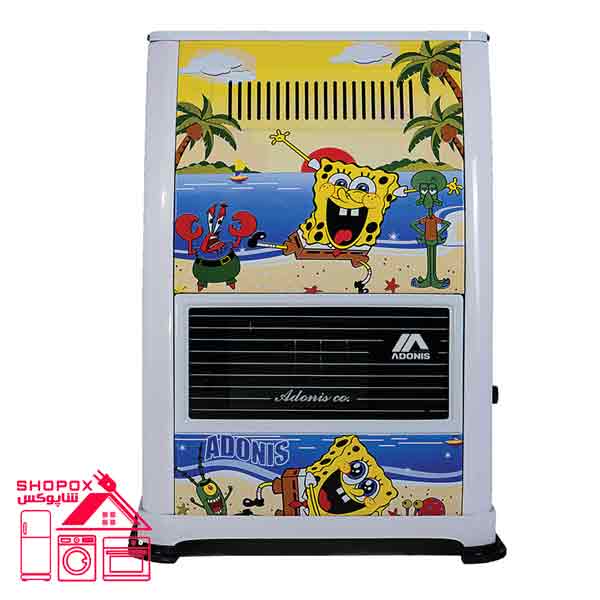 Adonis-baby-heater,-SpongeBob-design خرید بخاری کودک آدنیس طرح باب اسفنجی فروشگاه اینترنتی شاپوکس